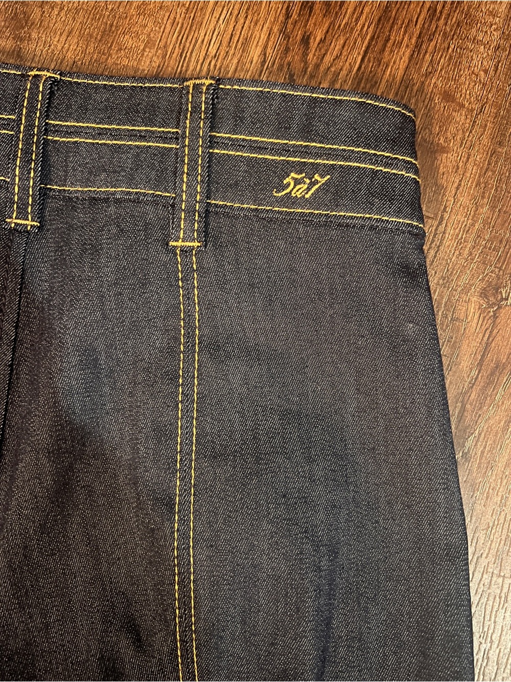 Cinq à Sept Dorothea Indigo High Rise Cropped Flare Jeans Size 0 - Picture 11 of 15